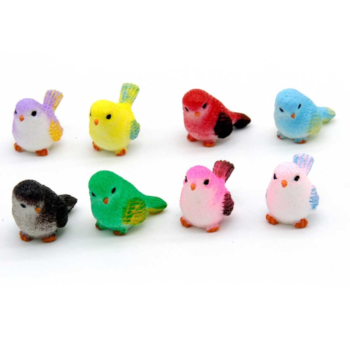 ProKart Miniature Bird Figurines, Simulation Mini Cute Bird Figures Animal Model Toys for Fairy Garden, Dollhouse, Micro Landscape (Pack of 8) (Multicolour), Plastic (B0C7CMNSH3) Amazon Price History, Amazon Price Tracker