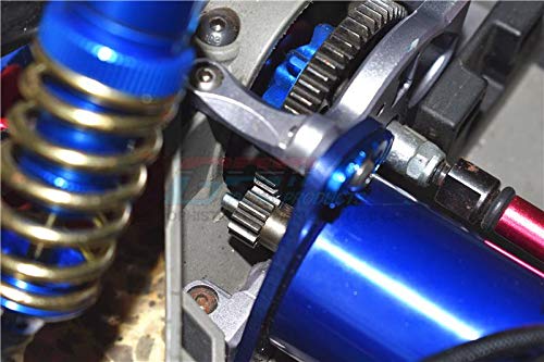 GPM Upgrade Parts for Traxxas Rustler 4X4 VXL (67076-4) Aluminium Rear Gear Box - 1 Set Blue GPM Upgrade Parts for Traxxas Rustler 4X4 VXL (67076-4) Aluminium Rear Gear Box - 1 Set Blue