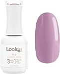 Looky Gel Nail Polish 3-in-1 Combined Base, Long Lasting Color and Top Coat, DIY Easy Application with Quick UV LED Curing and also Easy to Remove, Salon Quality Manicure at Home (#1008 Summer Days, 15 ml (Pack of 1))