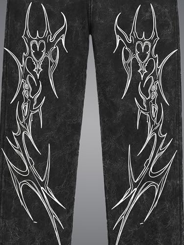 Image of fanideaz Mens Cotton Baggy Trackpant for Men | Streetwear Loose Fit Track Pants for Men | Comfortable Breathable Cotton Casual Wear Lower for man Stylish
