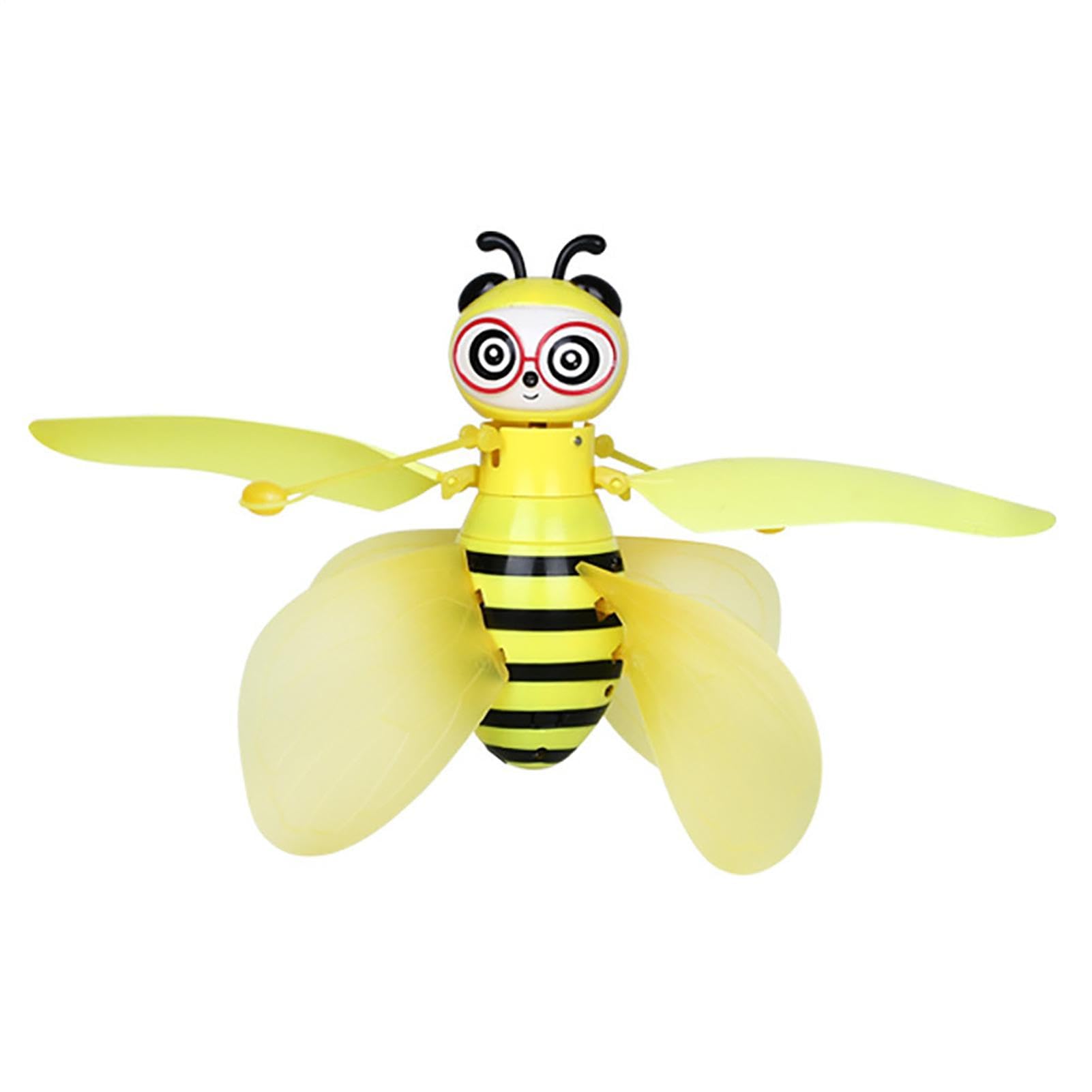 Générique Flying Bee Toys – Manual Induction Bee with LED Lights, yellow, Se référer au descriptif, Refer to description