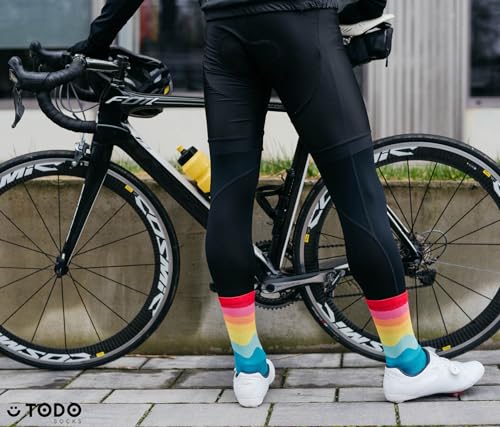 Image of TODO PRO Cycling Socks - Breathable Bike Socks for Men and Women