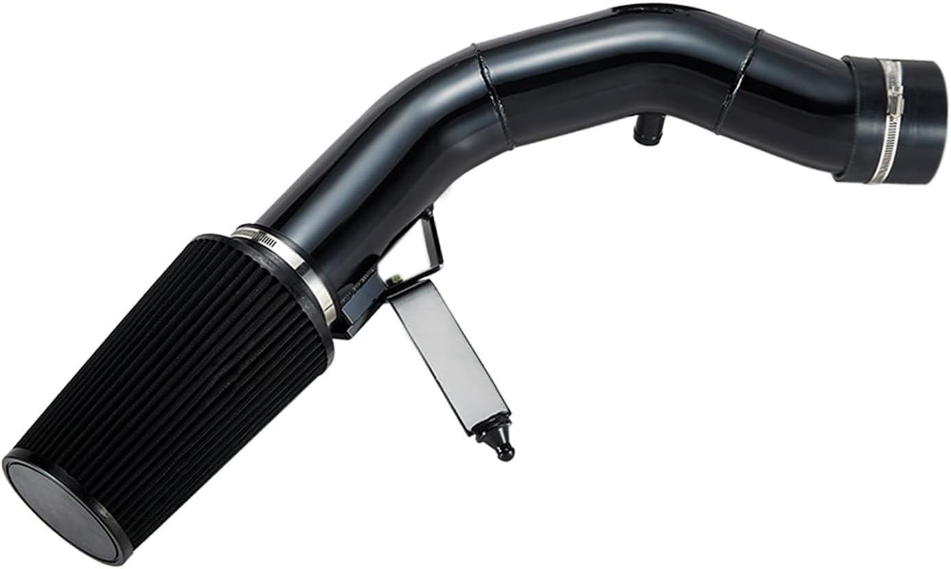 SPELAB Cold Air Intake Kit Compatible with Ford 2003-2007 6.0L Powerstroke Diesel F250 F350 F450 F550 (Black)