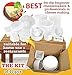 11 pcs Cheese Making Kit Beginners - Soft Cheese Molds + Cheese Mold with a Follower Piston - Cheese Making Supplies - Moldes Para Queso Fresco Casero - Paneer Cream Cheese Form Mold Basket № 2