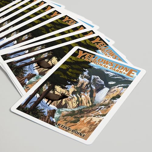 Baraja de Poker Yellowstone, 52 Cartas, Talla Poker miniatura 5