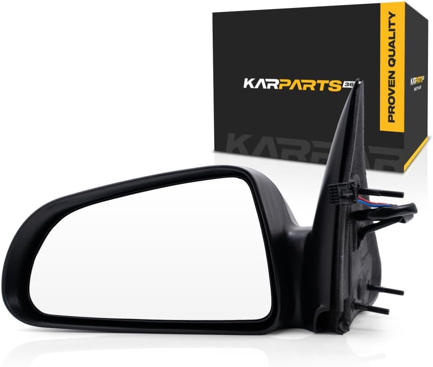 For Dodge Dakota 2005-2011 Door Mirror Driver Side | Power | Non-Heated | Non-Folding | Textured | Replacement For 55077623AD | CH1320220