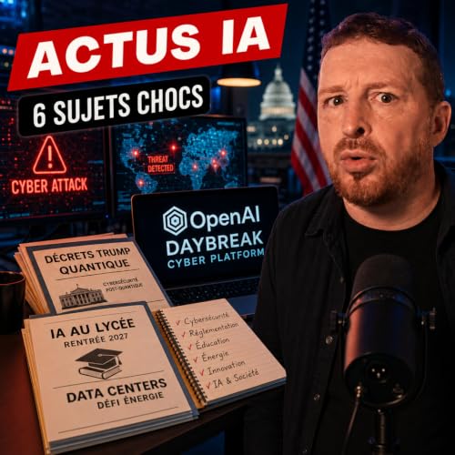 Offensive cyber, d&eacute;crets Trump, IA au lyc&eacute;e : on d&eacute;code tout