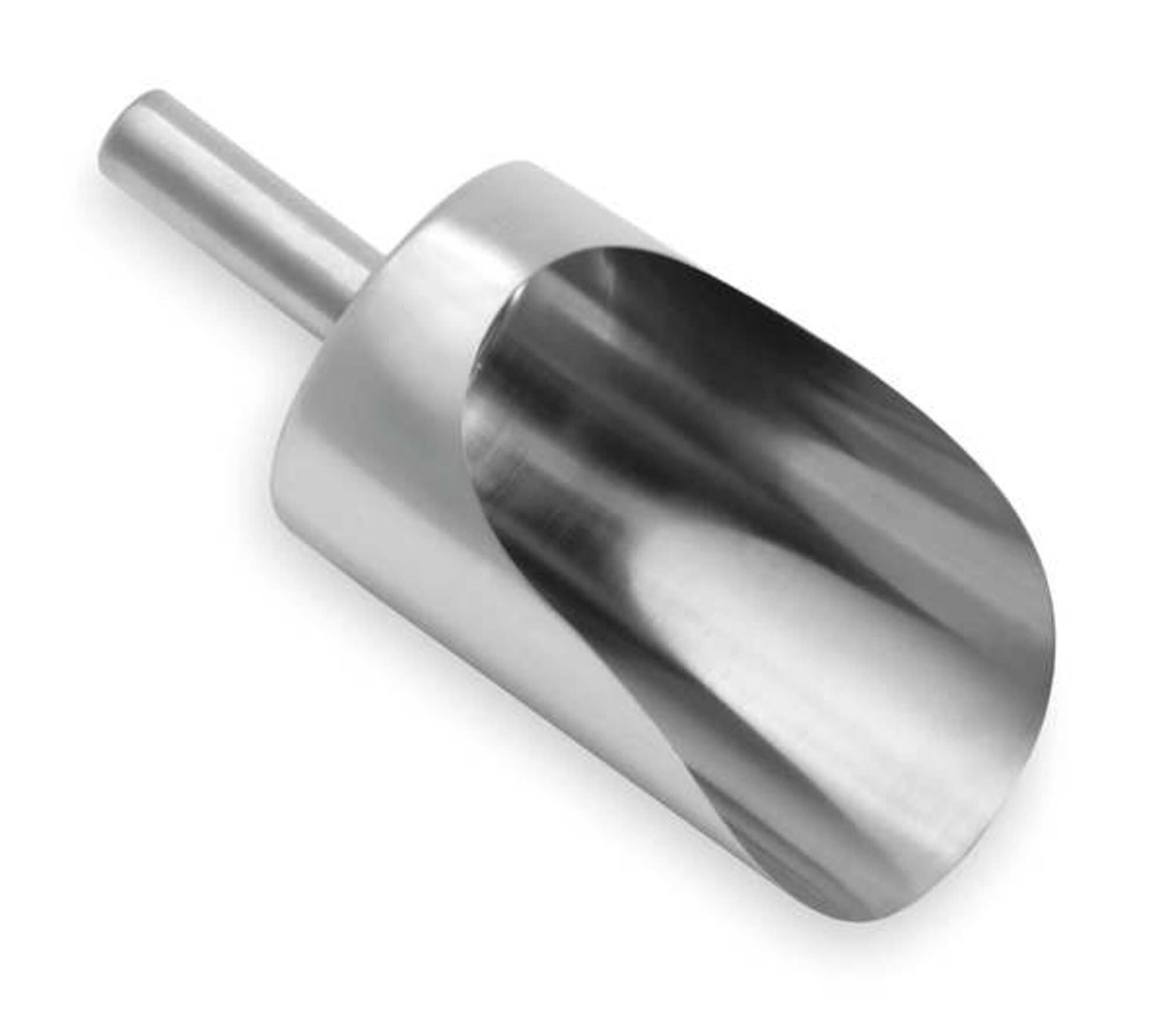 Sani-Lav Scoop, 96 Oz, 304 Stainless Steel - 4005
