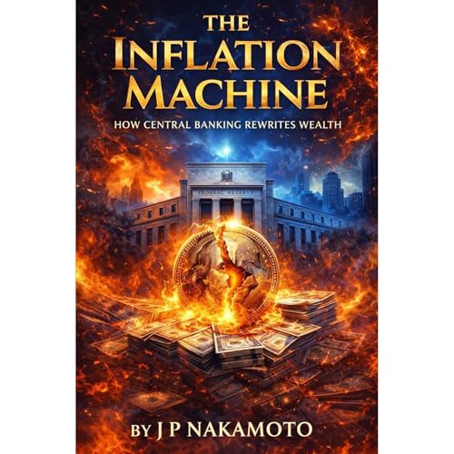 THE INFLATION MACHINE Audiolibro Por J P NAKAMOTO arte de portada