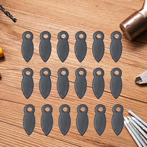 Image of 100Pcs Picture Frame Turn Button Fasteners with Screws, 9x25mm Metal Photo Frame Hardware Backing Clips for Hanging Pictures, Posters, Drawing Crafts - Black