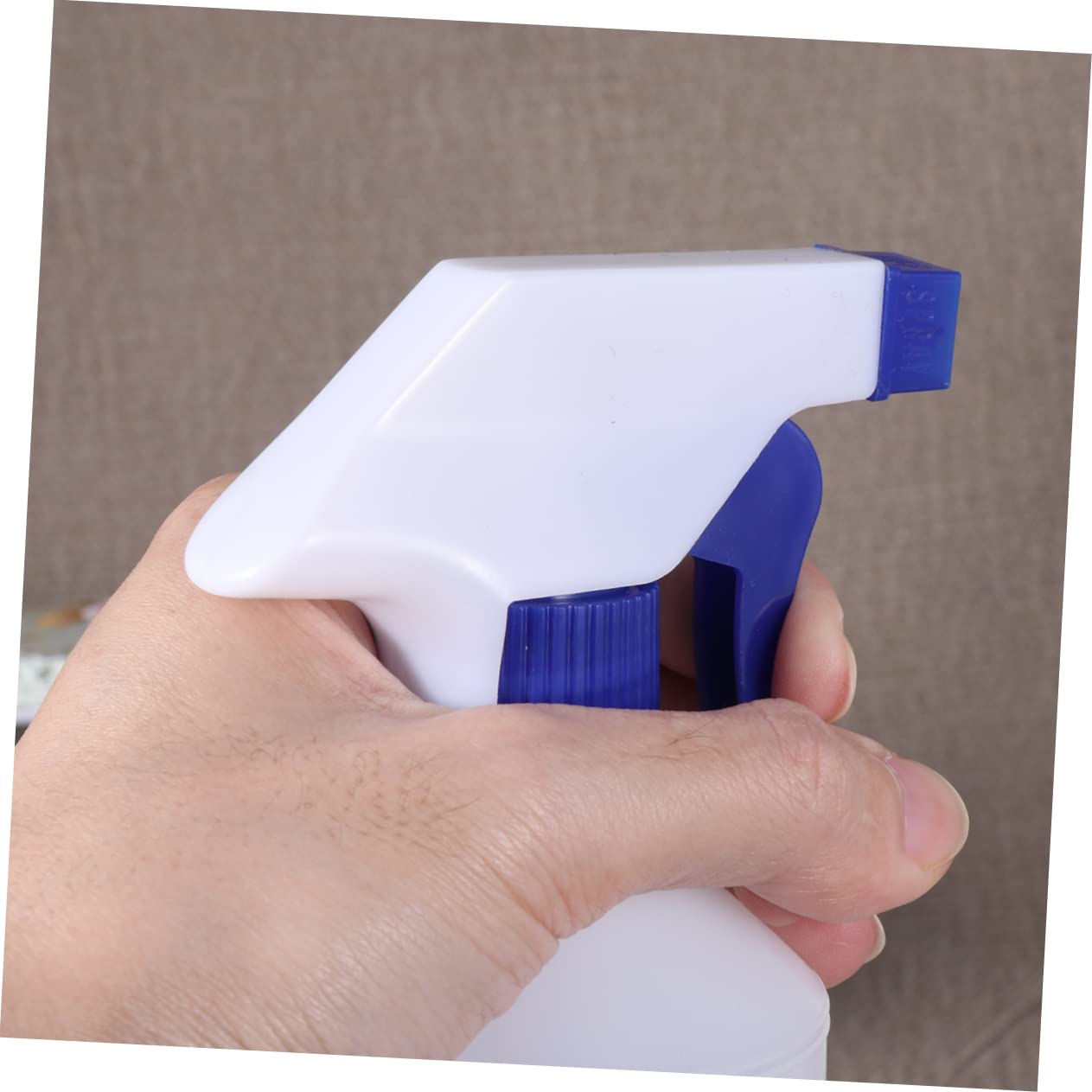 Botella Pulverizadora de Agua 500ml de Plástico Azul 12 Unidades | Boquilla Pequeña, Cierre Hermético, Uso Doméstico para Plantas y Productos de Limpieza