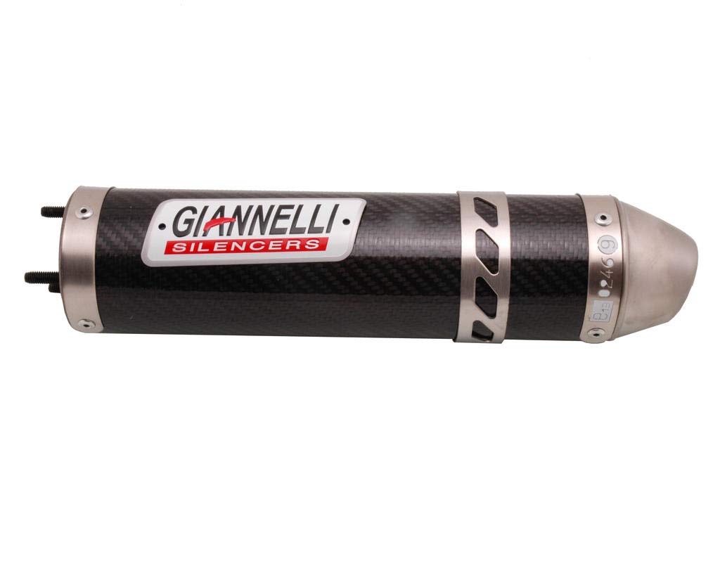 Giannelli Silenziatore Carby. Aprilia RX-SX 50'06/09DERBI Senda 50 SM-X Xrace - Xtreme '09 Interc.Con Originale Omolog. CAP.9 - 4