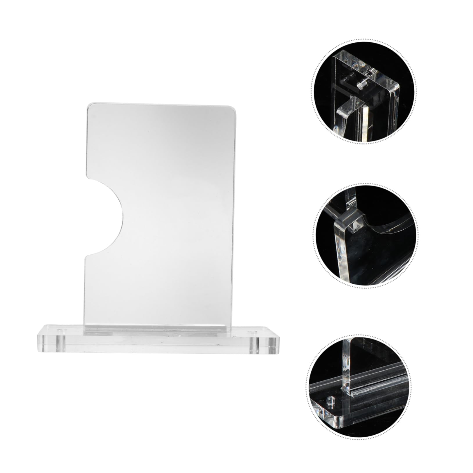 NAMOARLY Display Baseball Bat Storage Rack Acrylic Wall-mounted Stand Easy Installation