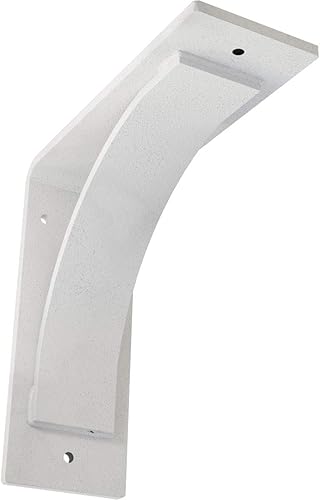 Vista 17 de Soporte de acero Morris de 3 pulgadas de ancho x 10 pulgadas de profundidad x 10 pulgadas de alto, con recubrimiento en polvo negro Negro