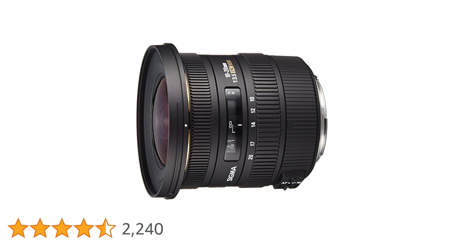 Amazon.co.jp: SIGMA 超広角ズームレンズ 10-20mm F3.5 EX DC