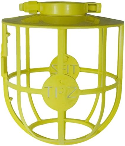 Topaz Electric 1780 Plastic Yellow Bird Cage for Outdoor String Lights