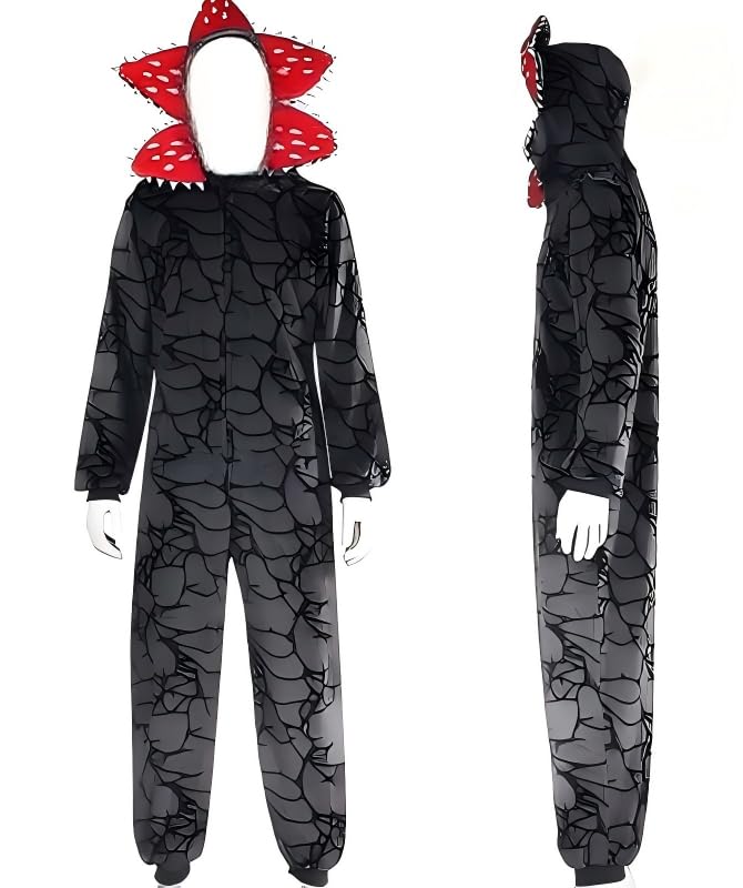 Demogorgon Horror Monster Adult Costume Onesie for Halloween Cosplay