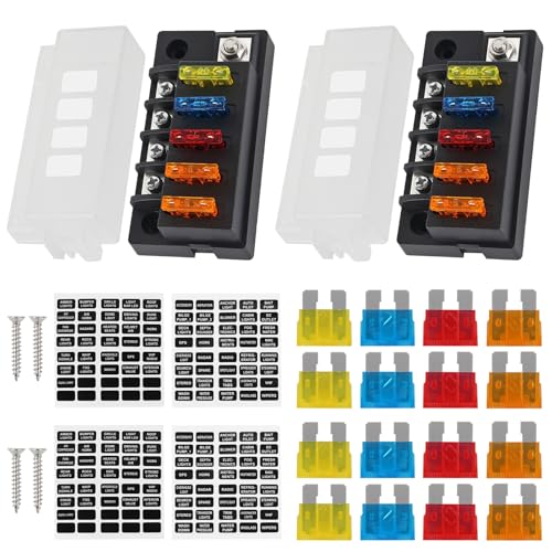 Bloc de fusibles à lame ATO idéal pour aménager le système électrique d'un camion aménagé