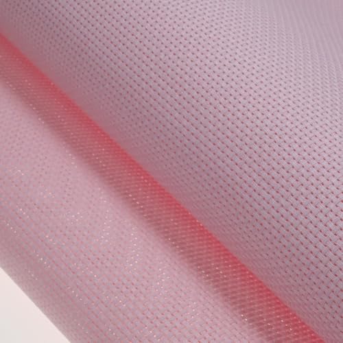 Image of KCS 59 inch x 1 Yard (93cmx149cm) 11ct Counted Cotton Aida Cloth Cross Stitch Fabric (Pink)