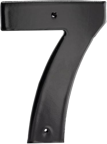 Montague Metal Products - Números de casa individuales, escritos en letra Helvetica