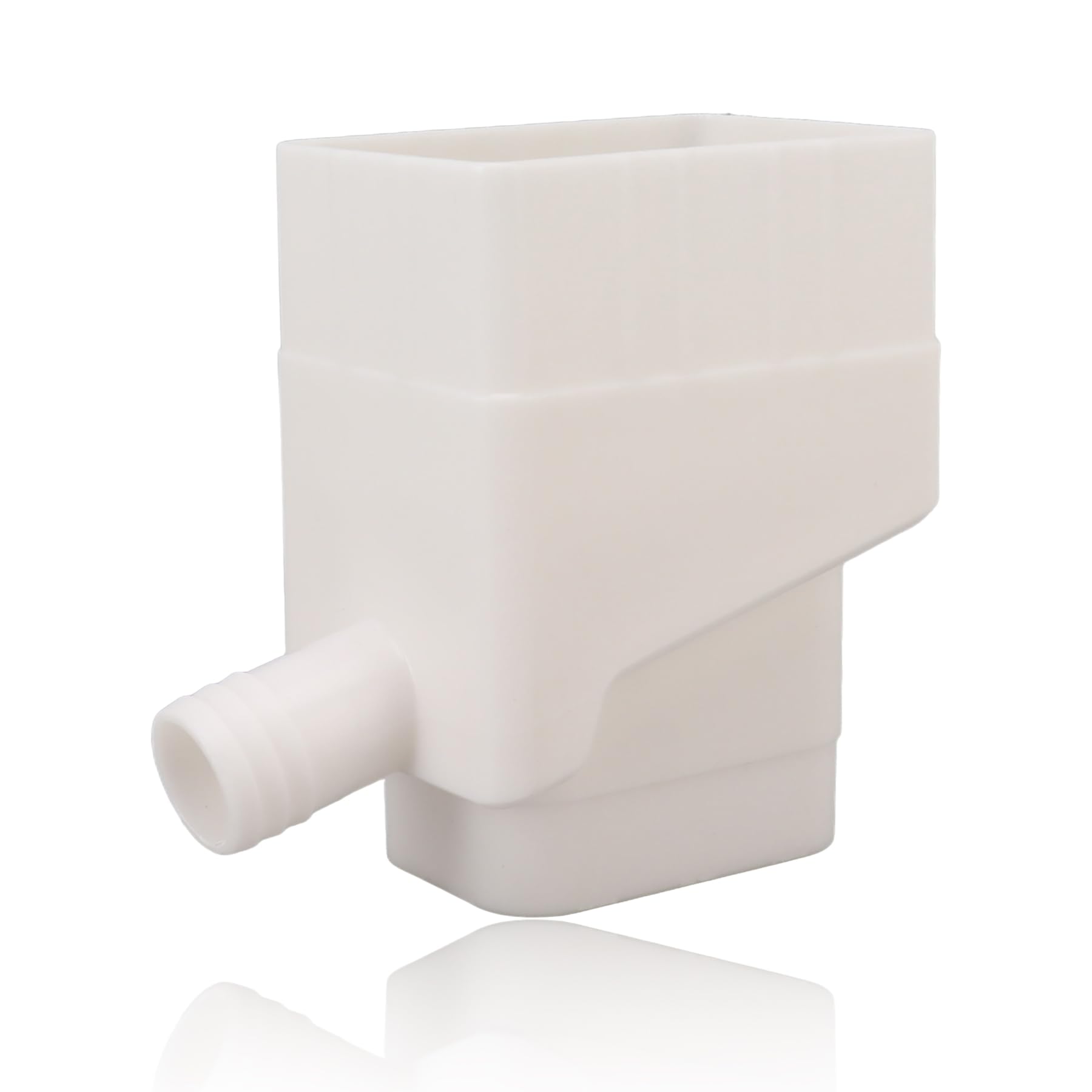Collecte d'eau de pluie efficace pour l'arrosage du jardin blanc