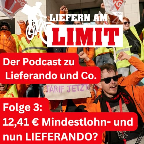 『12,41 € Mindestlohn- und nun Lieferando?』のカバーアート