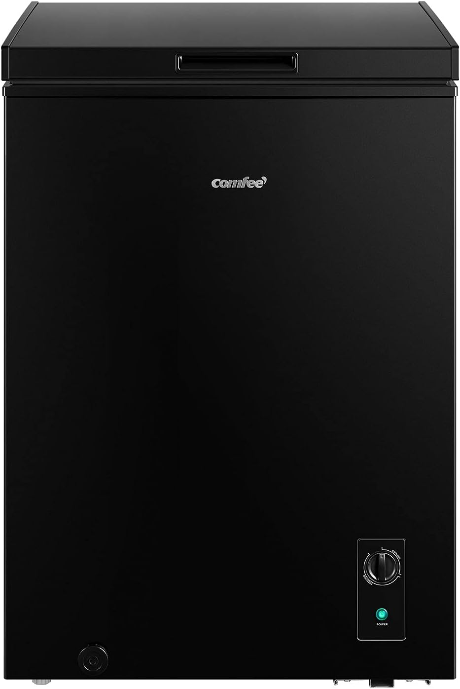 COMFEE' RCC100BL1(E) 99L Freestanding Black Chest Freezer with