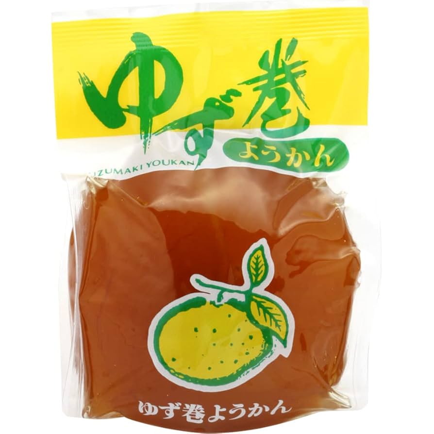 Amazon.co.jp: Yuzu roll yokan x 2 pieces, Takeuchi, Yokan