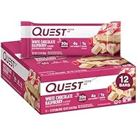 12-Pack Quest Nutrition White Chocolate Raspberry Protein Bar only .07-.54: eDeal Info
