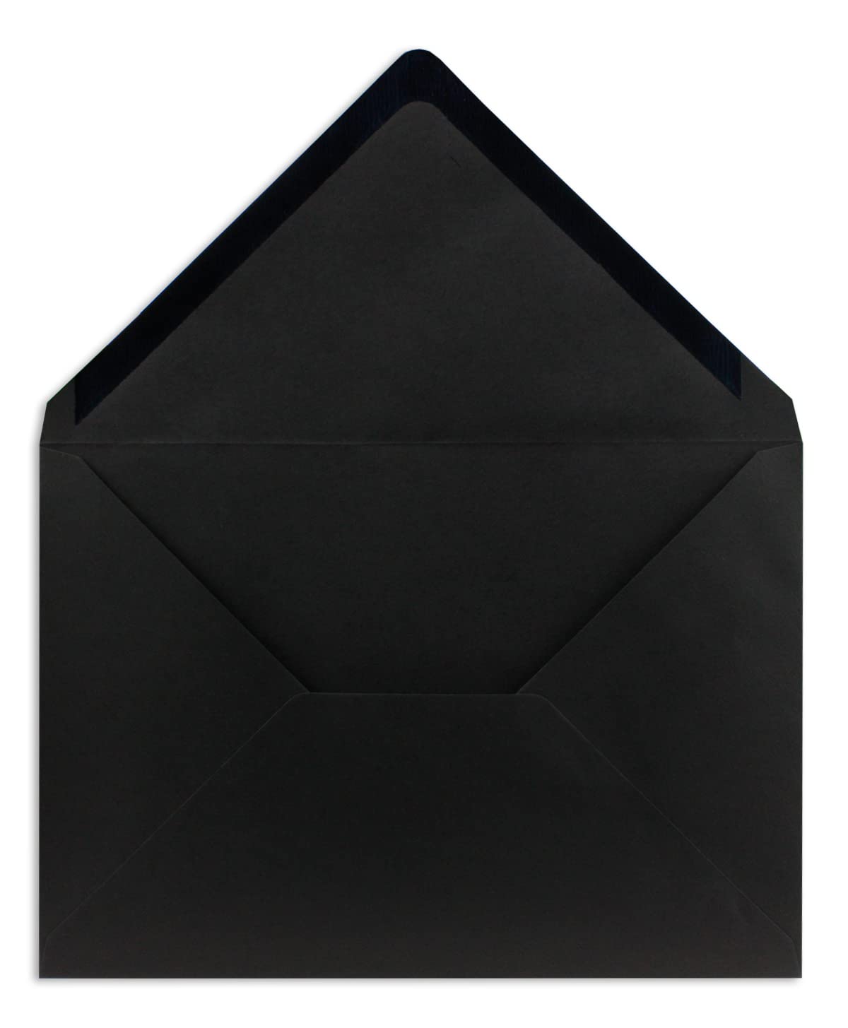 50 sobres DIN C5, color negro, 16,2 x 22,7 cm, 100 g/m², con solapa, de la serie COLOURS-4-YOU Glüxx-Agent