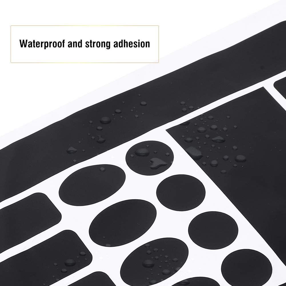 Pellicola Protettiva Per Bicicletta 2pz - Adesivi Nero Opaco Per Catena E Vernice, Anti Graffi - Foto 3