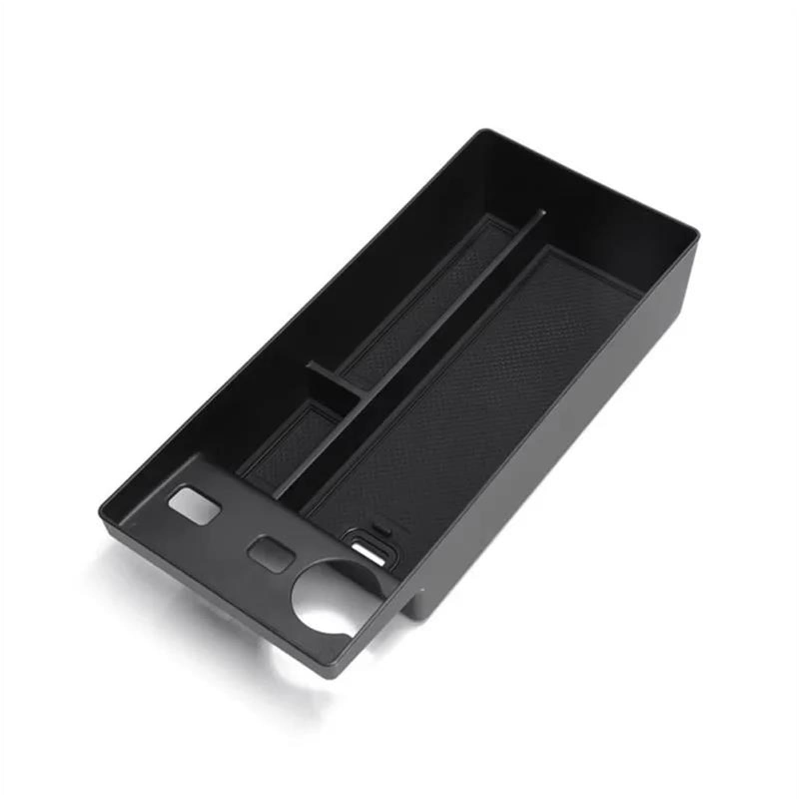HIMIUSIKTC Armrest Organiser Tray For Leapmotor For Zero Run C10 C11 C16 2024-2026 Car Central Control Armrest Box Storage Organizing Accessories (C11 Black)