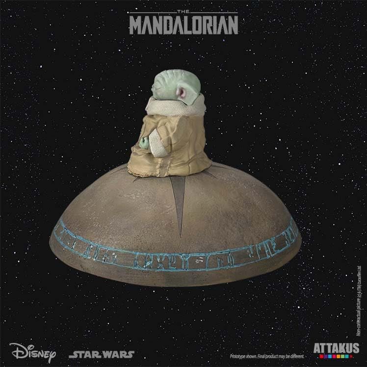 Star Wars: The Mandalorian Classic Collection statuette 1/5 Grogu Summoning the Force 13 cm