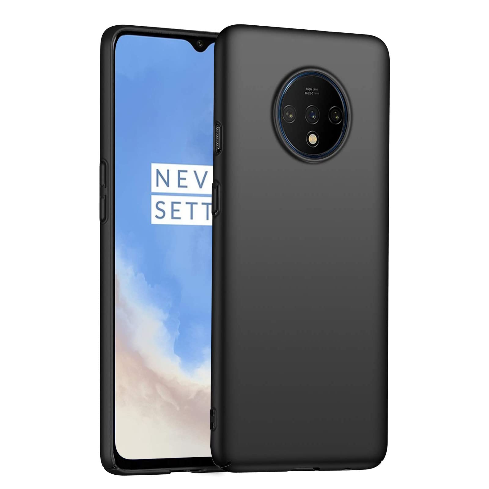 Phone Case Cover for Oneplus 7T Black 6.55 Inch