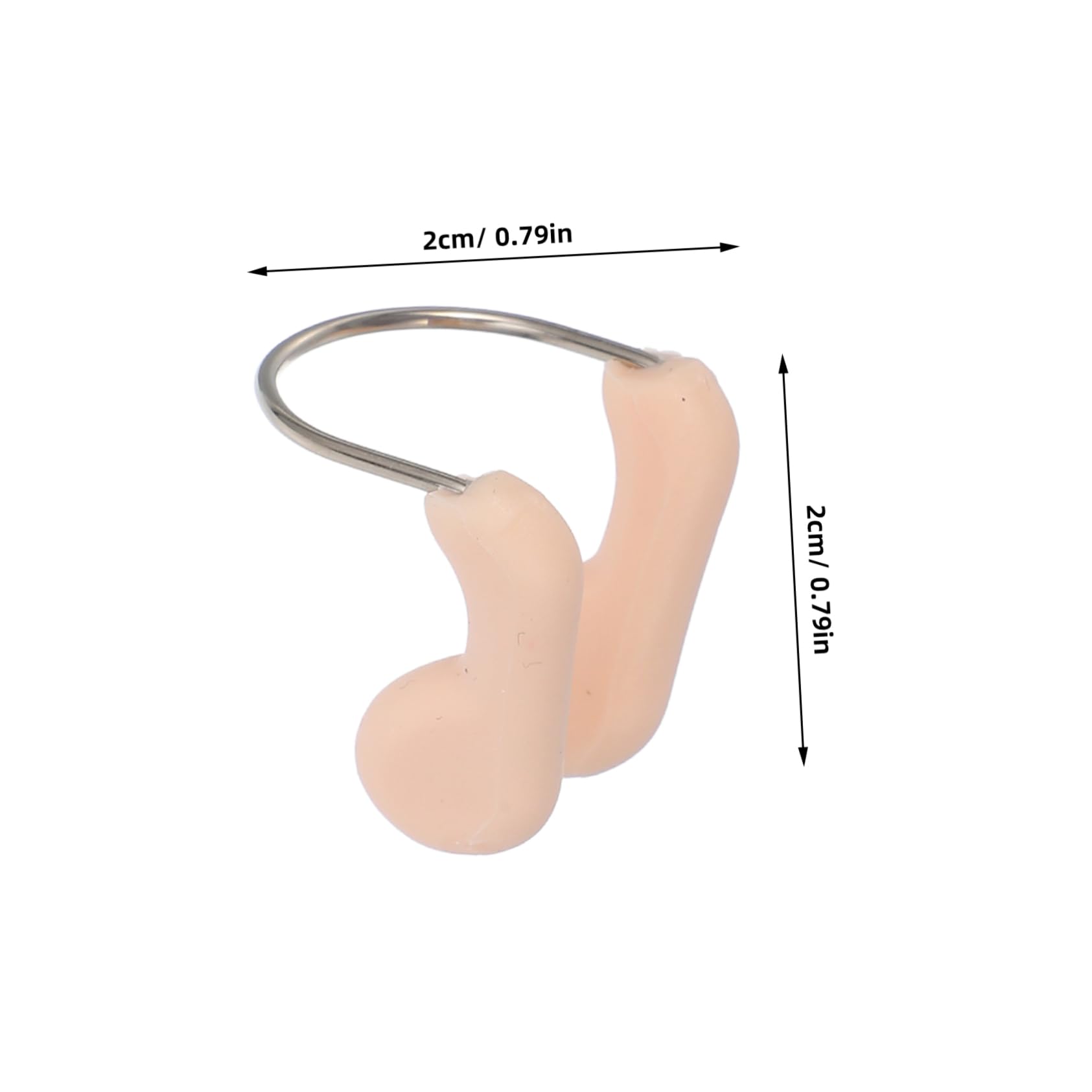 Hemoton 2sets Nose Clips for Swimming Nose Protectors for Underwater Use Comfortable and Reusable for Fresh and Swimming 6pcs*2