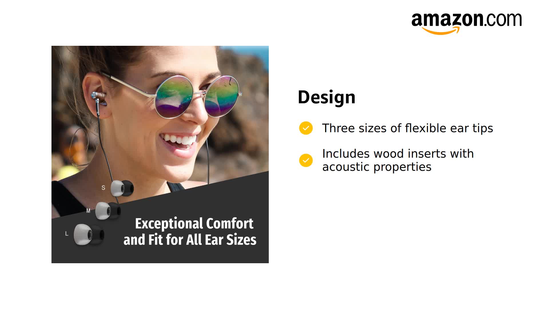 Amazon.com: Symphonized Premium Wooden USB-C Wired Headphones for