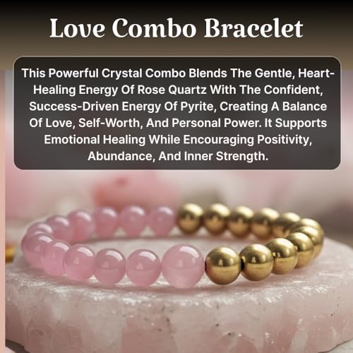 Image of Stone Bracelet for Men & Women | Natural Crystal for Wealth | Protection | Confidence & Success | Adjustable Healing Bracelet for Meditation | Reiki & Spiritual Energy