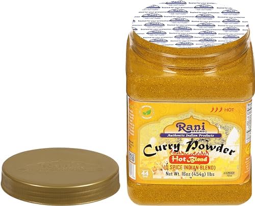 Rani Curry Powder Hot (11-Spice Authentic Indian Blend) 16oz (1lb) 454g PET Jar ~ All Natural | Salt-Free | Vegan | No Colors | Gluten Friendly | Non-GMO | Kosher | Indian Origin - 5