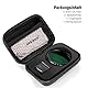 NEEWER 52mm CPL Filter Handy Polfilter, aufsteckbarer zirkularer Polarisationsfilter mit Telefonclip Aufbewahrungstasche Reinigungstuch, kompatibel mit iPhone Samsung Galaxy Android DSLR Kamera, FL-26