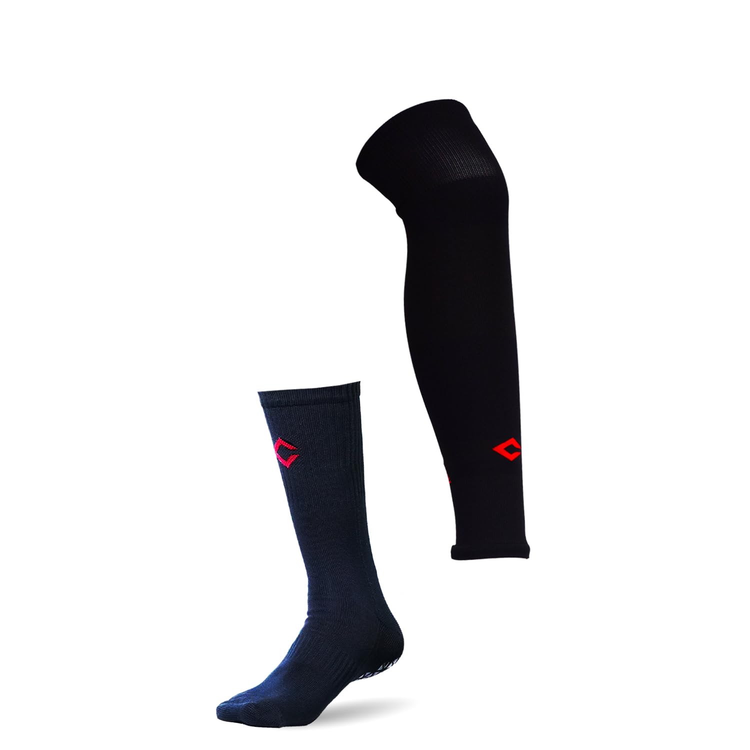 Captain Anti-slip Football Stockings,UV Protection Leg sleeves,Football Grip Socks, Soccer Socks, Sports Socks