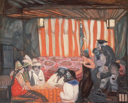 Tableau cabaret II Grigoriev 60x90cm pour habiller un mur vide