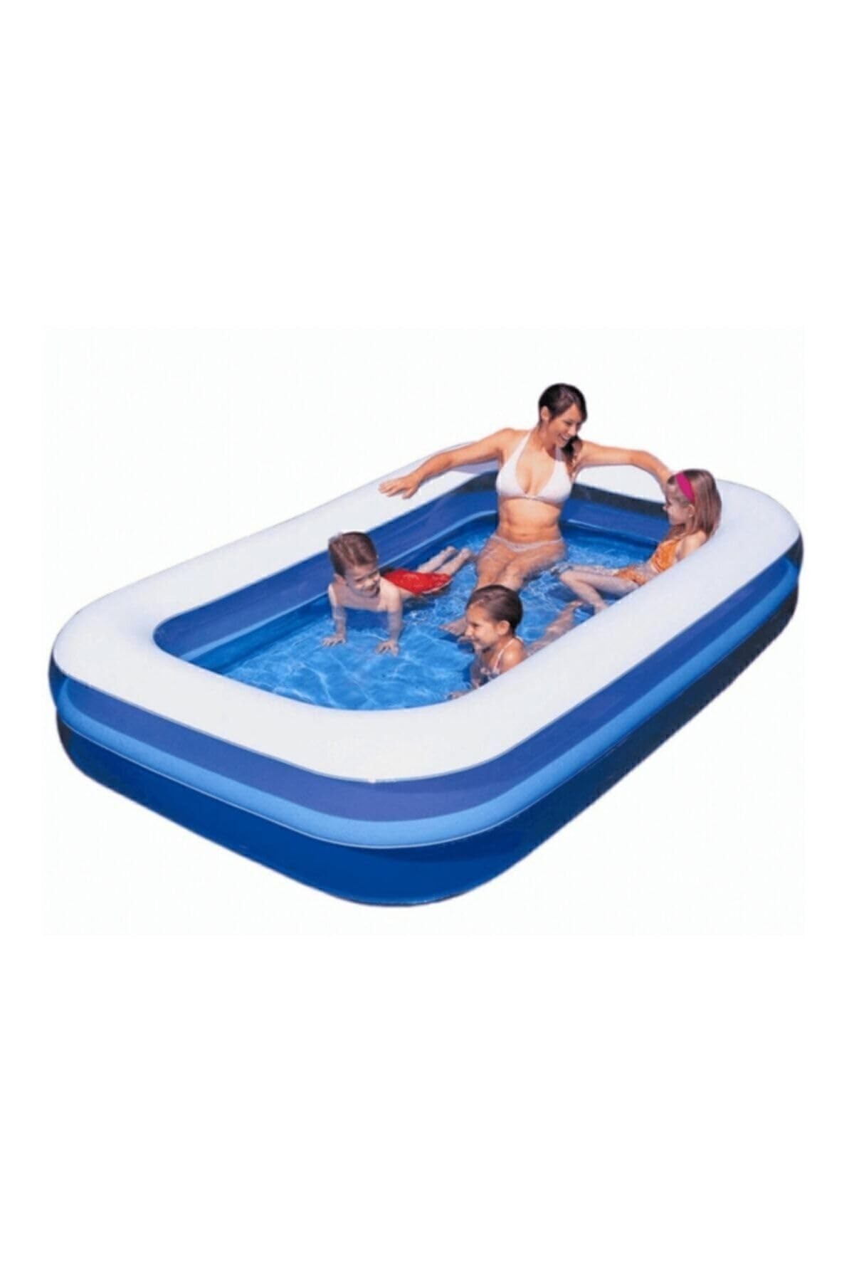 BESTWAY Family Inflatable Pool 262 X 175 X 51 Cm 54006-image-32