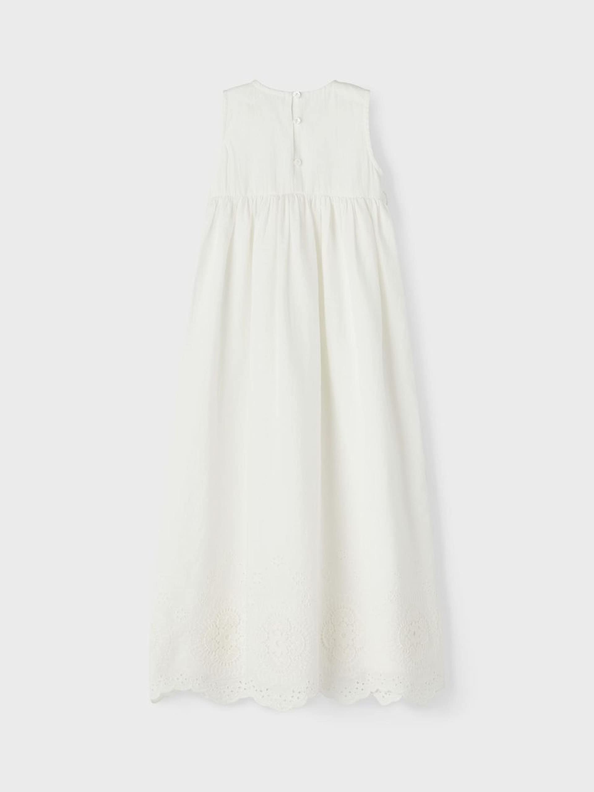 NAME IT Baby Mädchen langes Taufkleid nbfDELLA