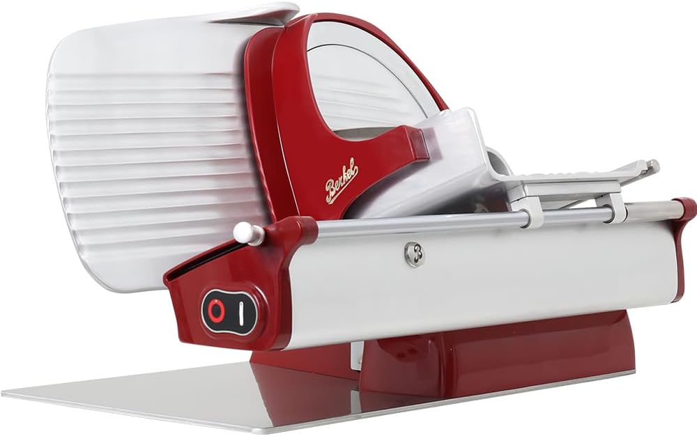 Berkel Home Line 250 Electric Food Slicer, Black, 10 inch Blade, Adjustable Thickness, Kitchen Appliance for Home Use