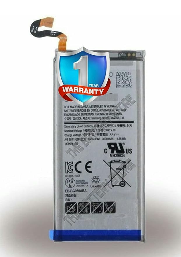 Image of Original EB-BG950ABA Battery for Samsung Galaxy S8 SM-G9508 G9508 G9500 G950U Battery with 1 Year Warranty*** (E00134)