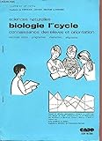  SCIENCES NATURELLES / BIOLOGIE 1er CYCLE / CONNAISSANCE DES ELEVES ET ORIENTATION / EXERCICES ECRITS, PROGRESSION, EVALUATION, ADAPTATION.