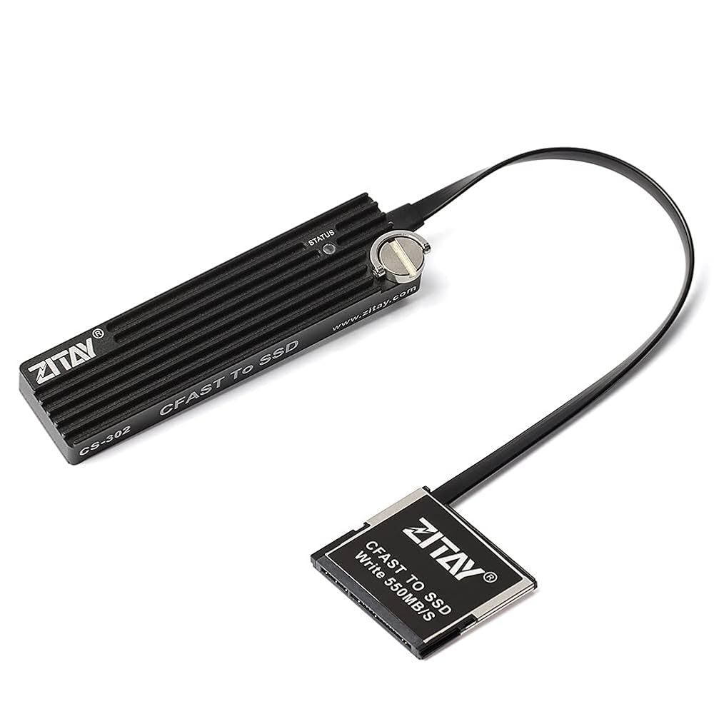 ZITAY CFAST to SSD Converter M.2 SATA SSD Hard Drive Card