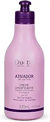 Creme Umidificador Ativador Cachos Duetto Profissional 330ml
