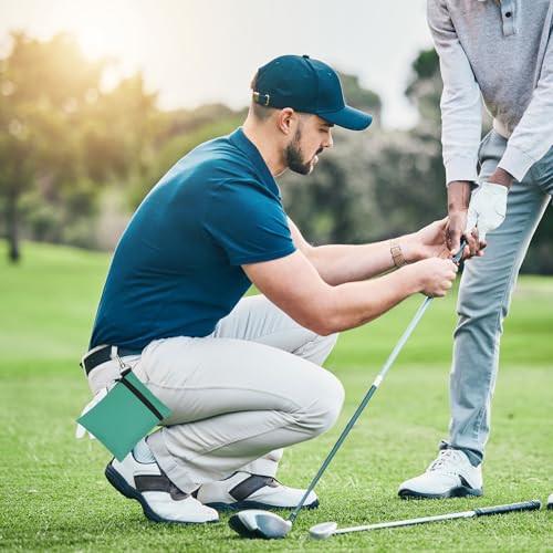 Bolsas de golf de 5.5 x 6.7 pulgadas con mosquetón para organizar el partido del fin de semana 7