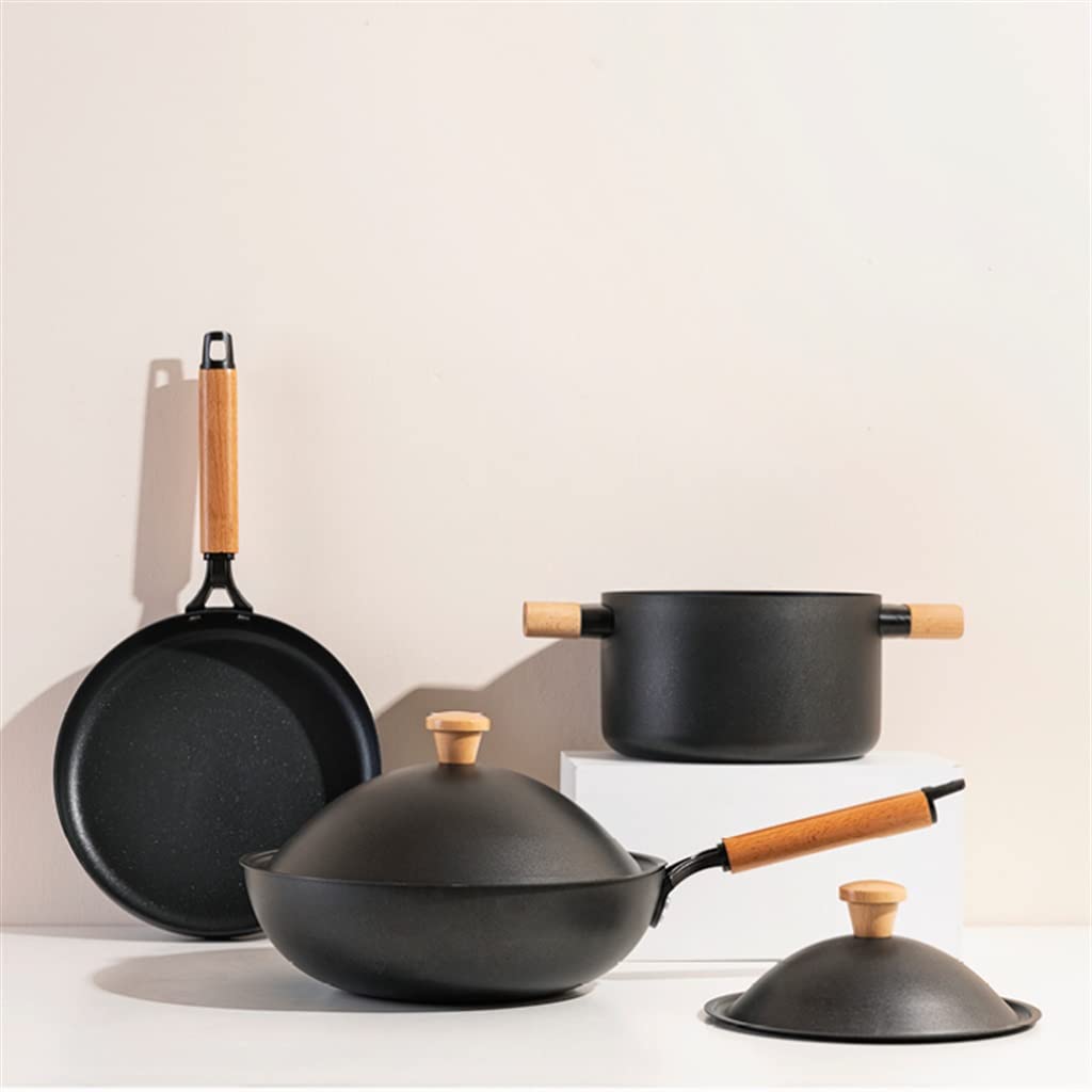Set di Padelle Antiaderenti, Set di Pentole per Cucina A Induzione, Set di Pentole in Ceramica, Utensili da Cucina